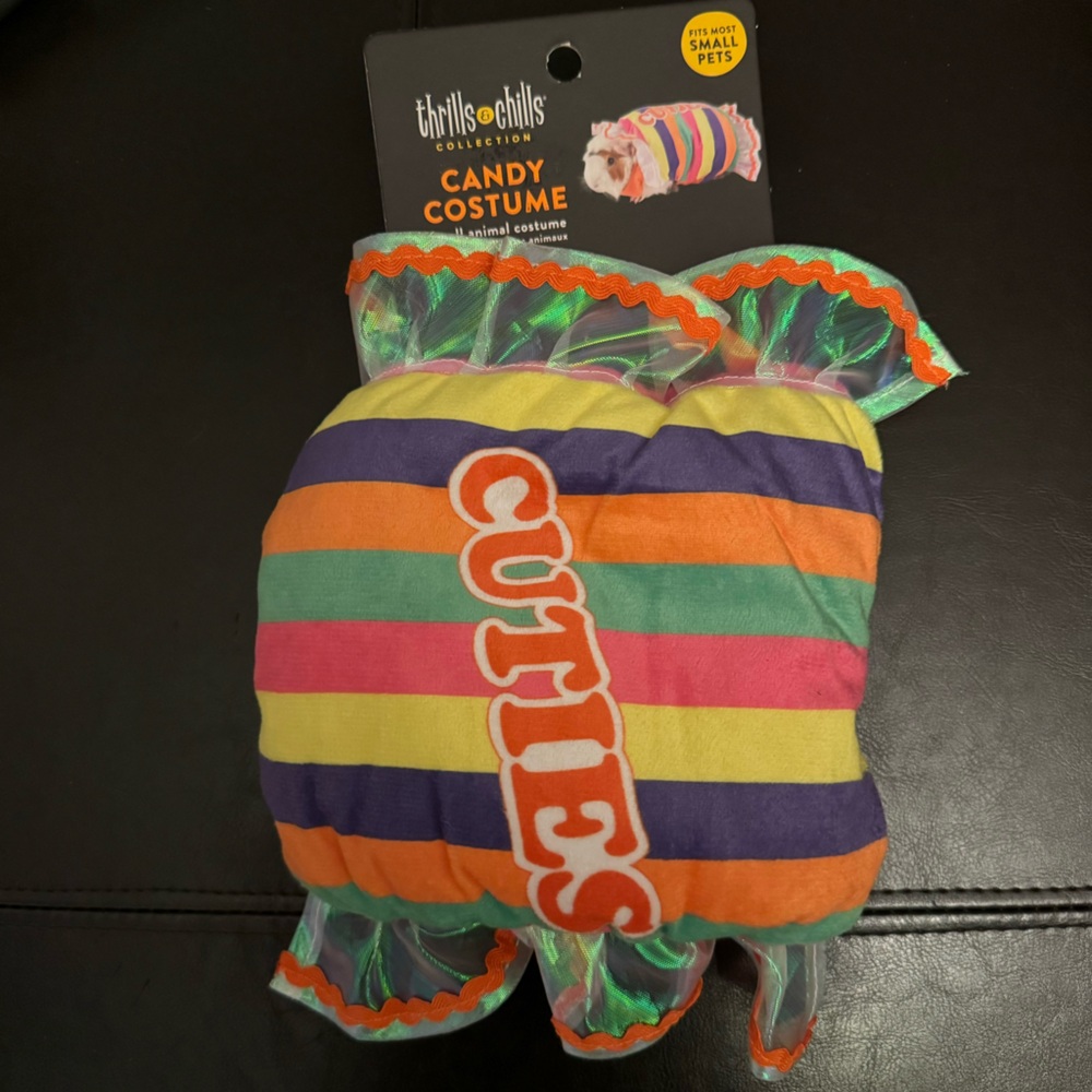 Thrills and Chills Small Pet Costume Candy Cuties Colorful